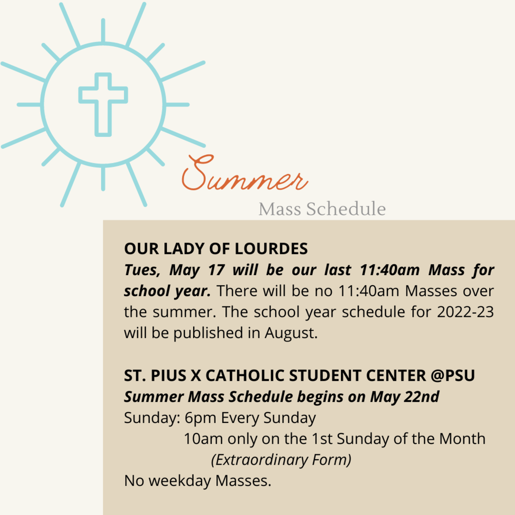 2022 Summer Mass